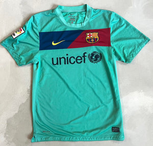 Barcelona 2010/11 Vintage Third Kit - Size Small-thegebeandthebebe