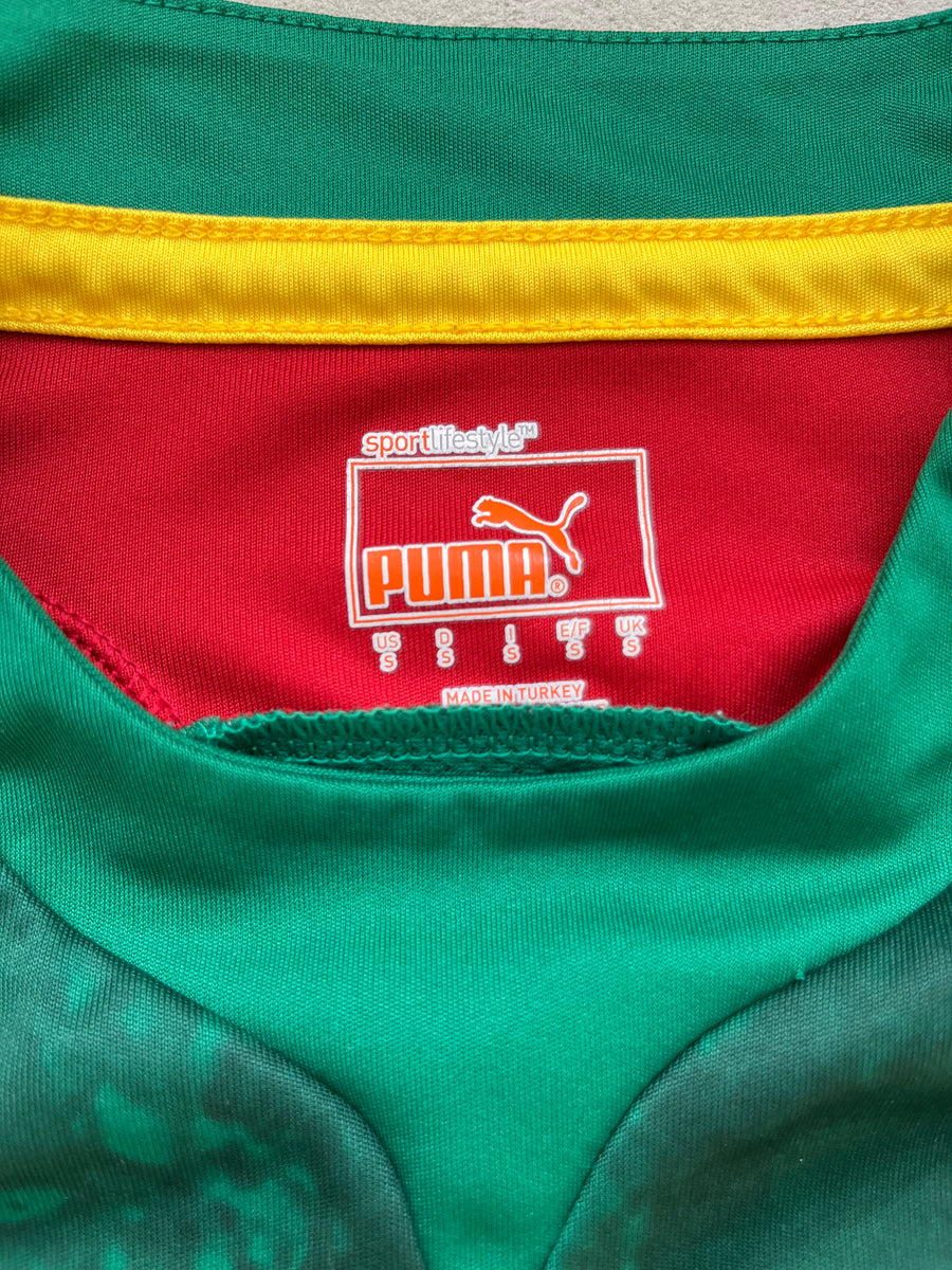 Cameroon 2012 Vintage Home Jersey-thegebeandthebebe