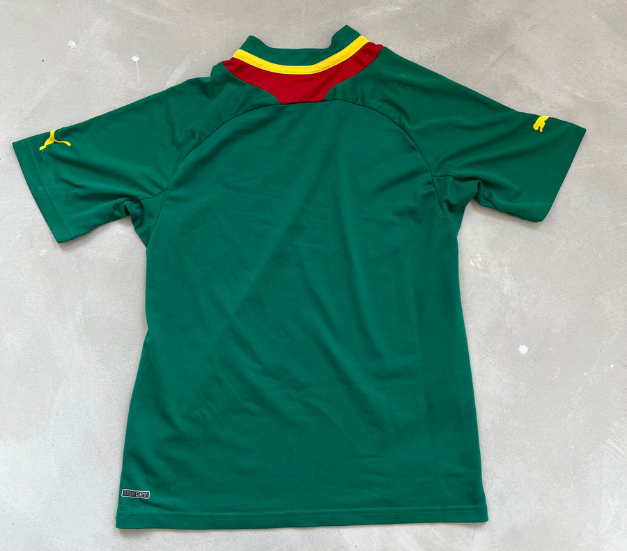 Cameroon 2012 Vintage Home Jersey-thegebeandthebebe