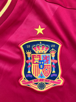 Spain 2012 Vintage Home Jersey-thegebeandthebebe