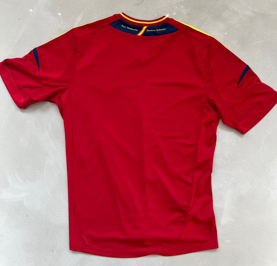 Spain 2012 Vintage Home Jersey-thegebeandthebebe