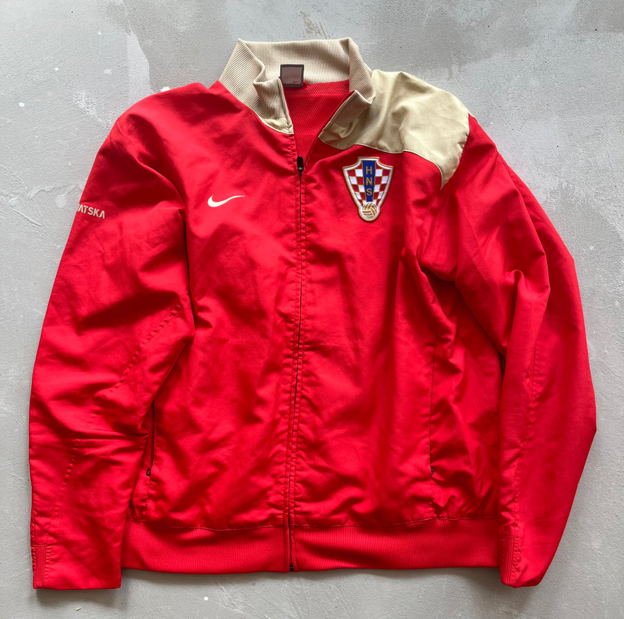 Croatia Vintage Full Zip Warmup Jacket-thegebeandthebebe