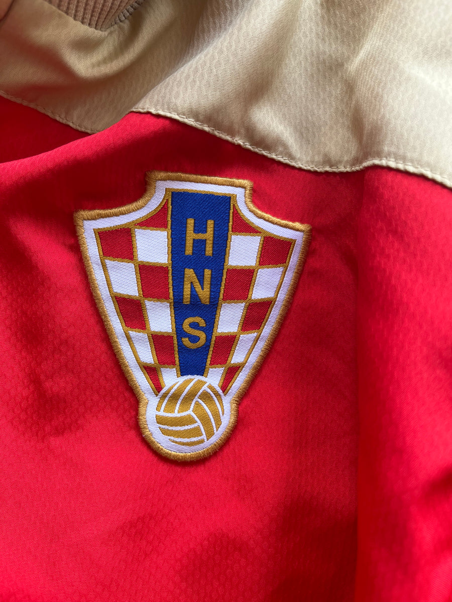 Croatia Vintage Full Zip Warmup Jacket-thegebeandthebebe