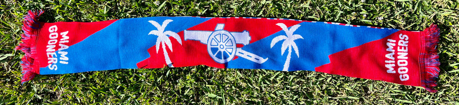 Miami Gooners Scarf-thegebeandthebebe