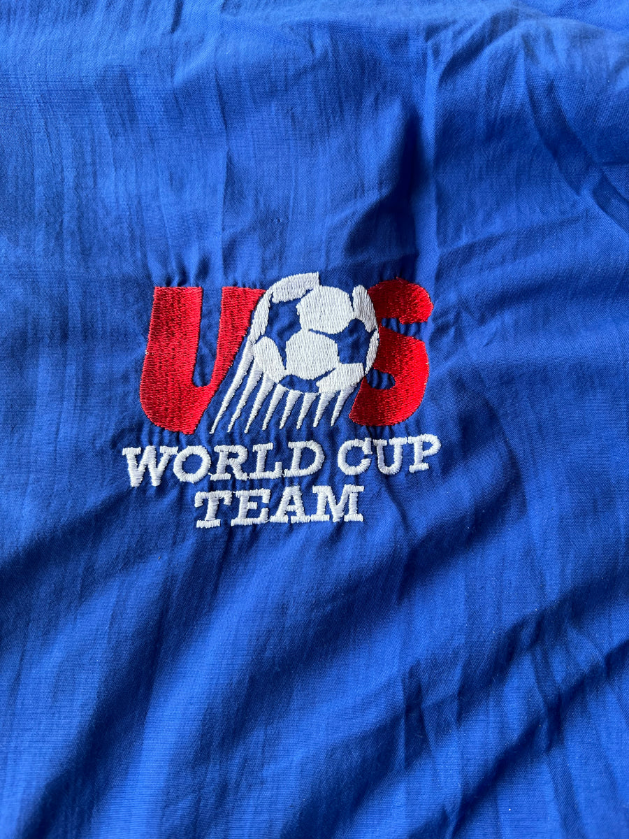 1994 US World Cup Team Large Hooded Jacket-thegebeandthebebe