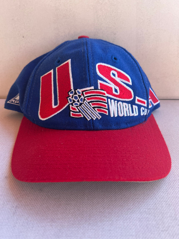 Vintage USA World Cup ‘94 Snapback Hat-thegebeandthebebe