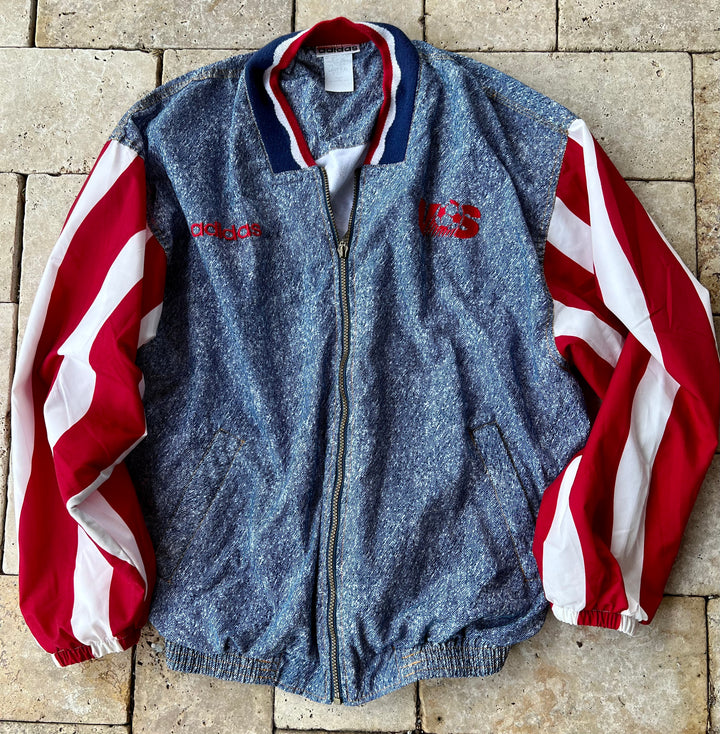 Vintage 1994 World Cup Adidas USA Médium Jacket-thegebeandthebebe